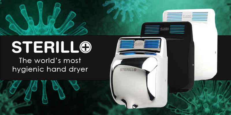 Sterillo - Keeping hands dry and washrooms sterilised
