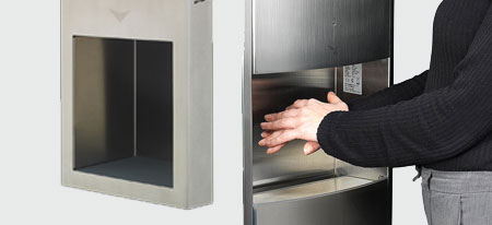 Recessed Hand Dryers