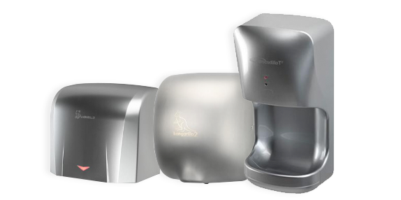 Silver Hand Dryers