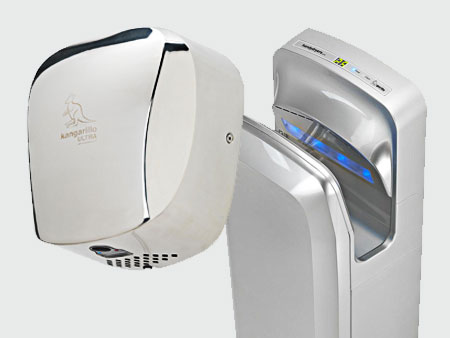 The 3 types of hand dryer: how to use them
