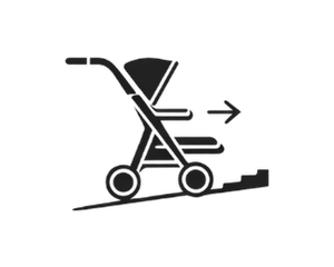 Easy pushchair access