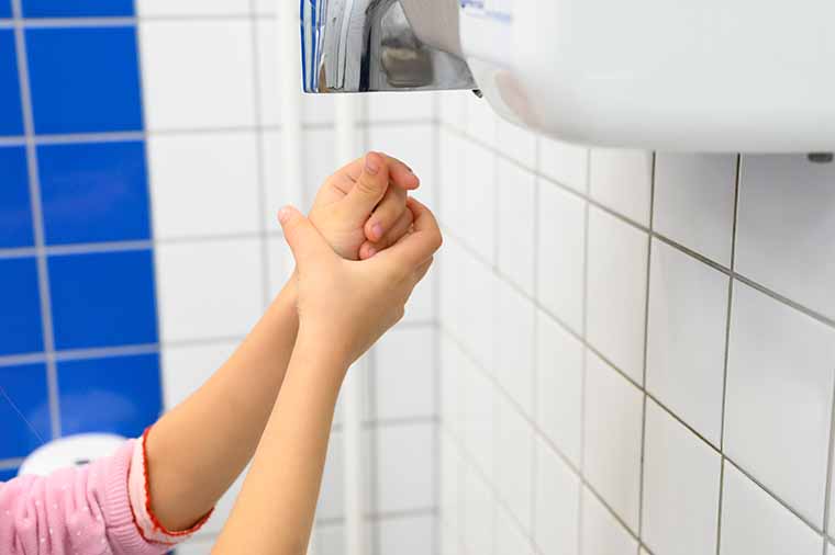 Hand Dryers in Schools