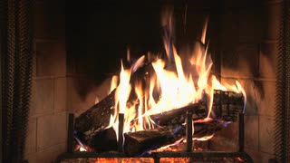 Warming fireplace