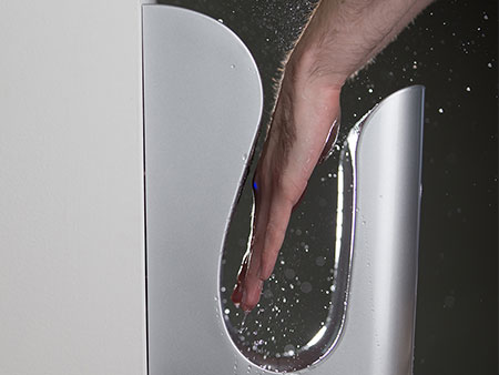 True benefits of a quiet hand dryer
