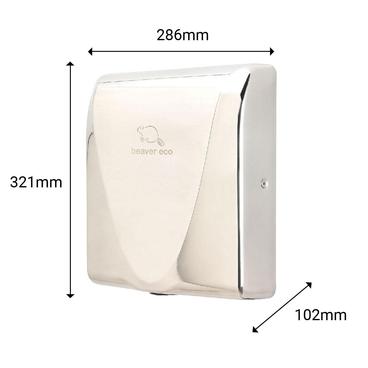 Beaver ECO Slimline Hand Dryer with HEPA filter - main image