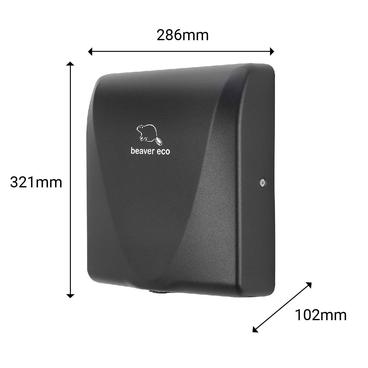 Beaver ECO Slimline Hand Dryer with HEPA filter - main image