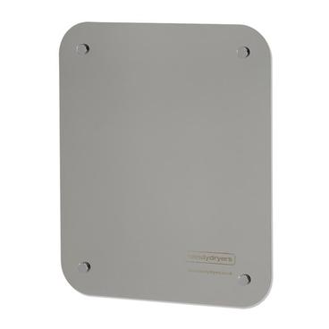 Splash Back Panel - Polished Stainless Steel - Pre-Drilled with Mirror Screws & Screw Caps - main image