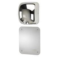 Splash Back Panel - Polished Stainless Steel - Pre-Drilled with Mirror Screws & Screw Caps